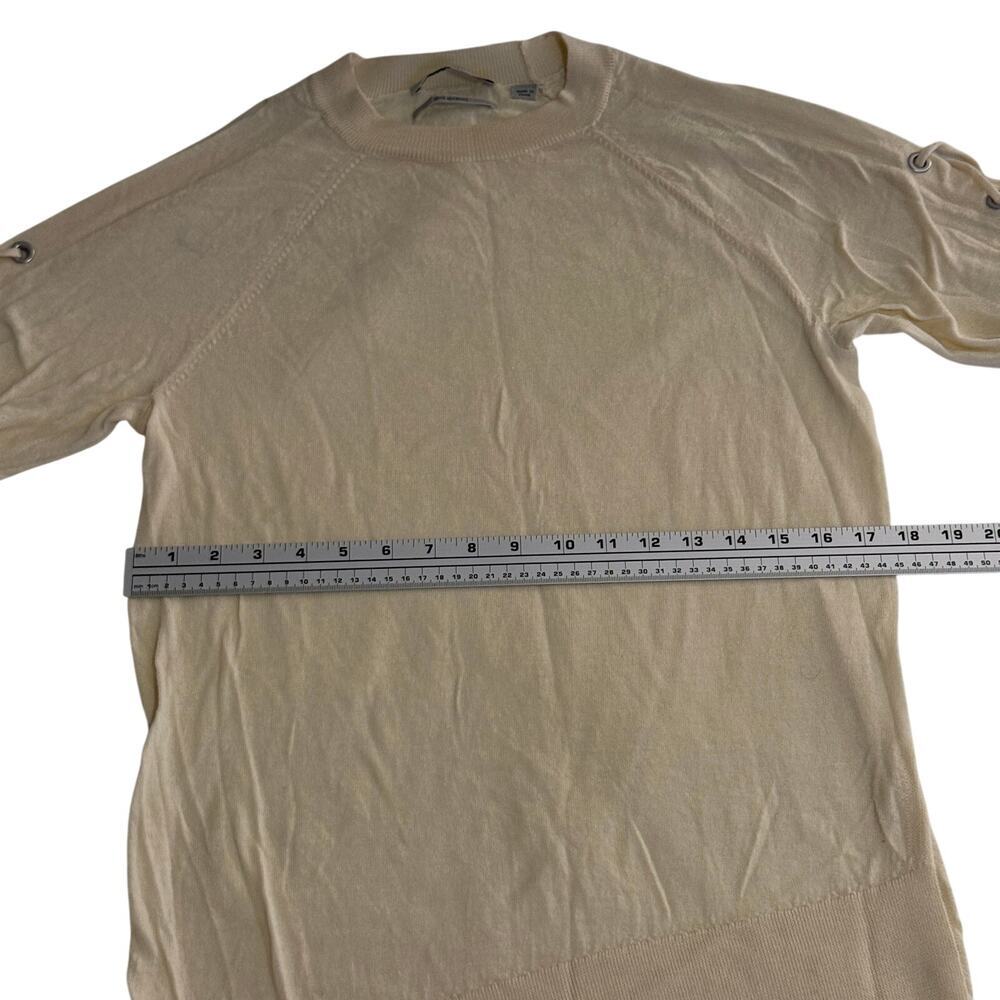 ALLSAINTS Merino Wool Long Sleeve Cut Out Cold Shoulder Top Size Small - Picture 8 of 8